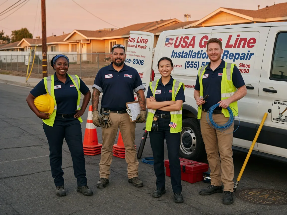 Gas Line Installation company in Luthersville, GA